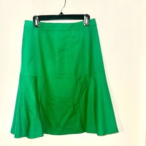 Boden Kelly Green Flouncy Skirt